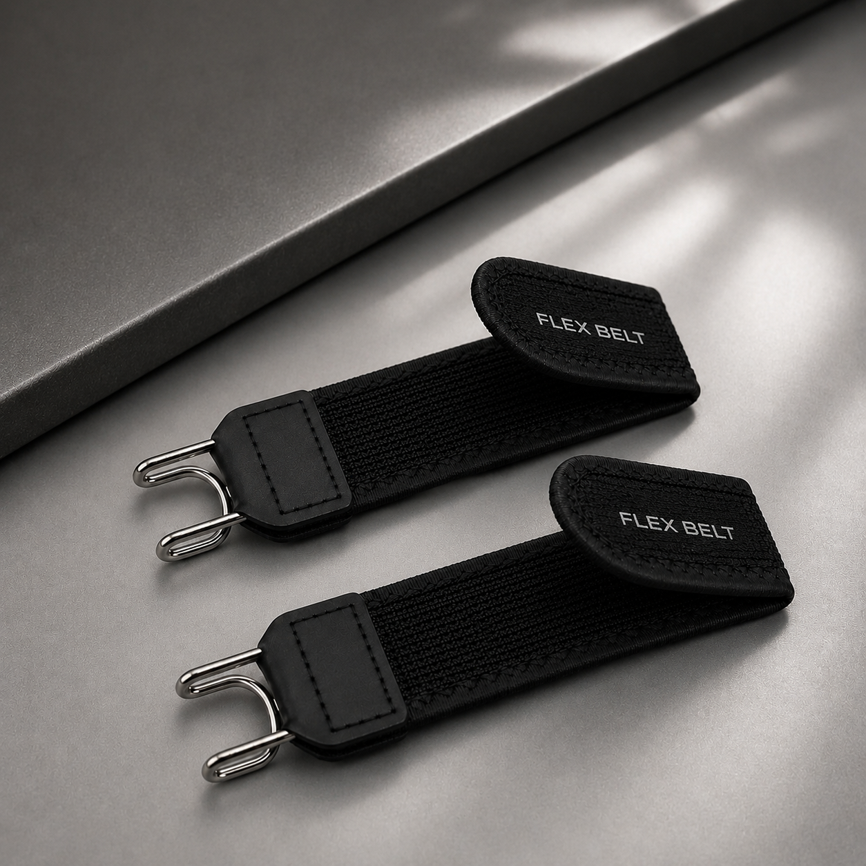 Flex Belt's Buckle-Less Belt (2 Belts - Left/Right Both)